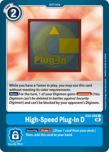 High-Speed Plug-In D EX2-068