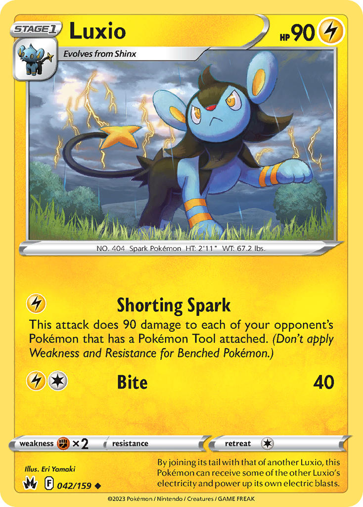 Luxio | Crown Zenith 042/159