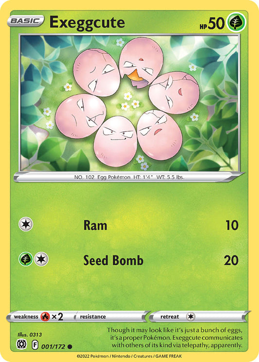 Exeggcute | Brilliant Stars 001/172