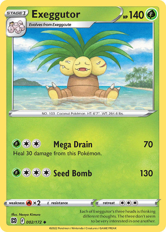 Exeggutor | Brilliant Stars 002/172