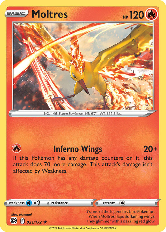 Moltres | Brilliant Stars 021/172